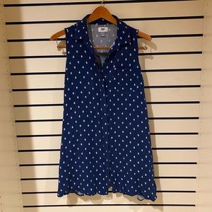 Old navy M polka dotted dress